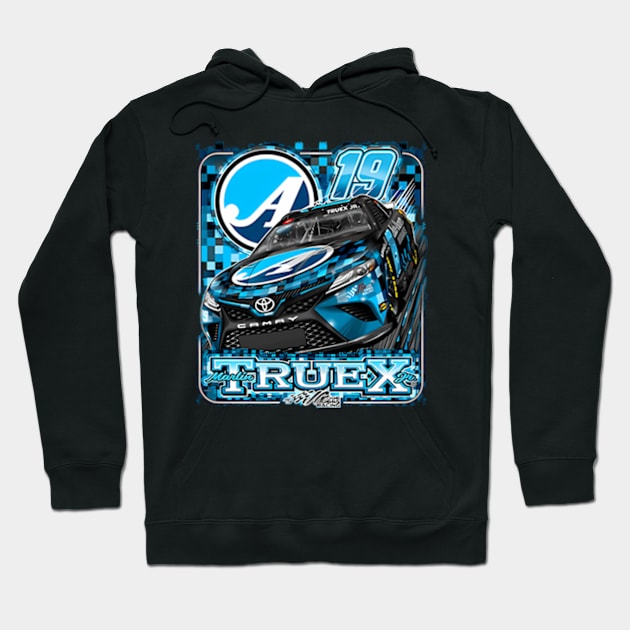 Min Truex Jr. Auto-Owners Insurance Hoodie by binchudala